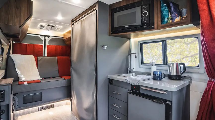 Interior of the Roam