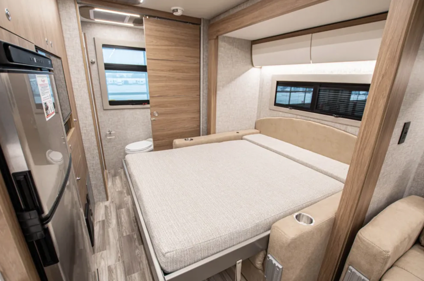 Bedroom aboard the Wayfarer