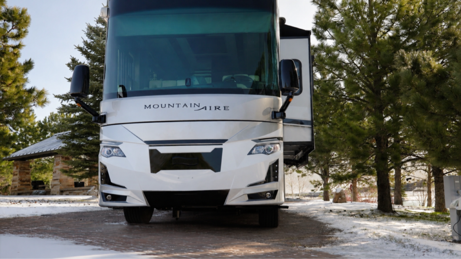 2027 Newmar Mountain Aire exterior grill