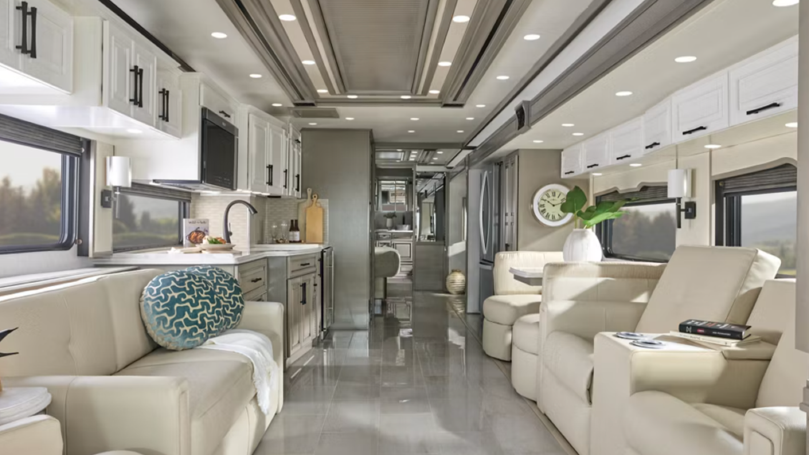 cabin of the 2026 newmar mountain Aire