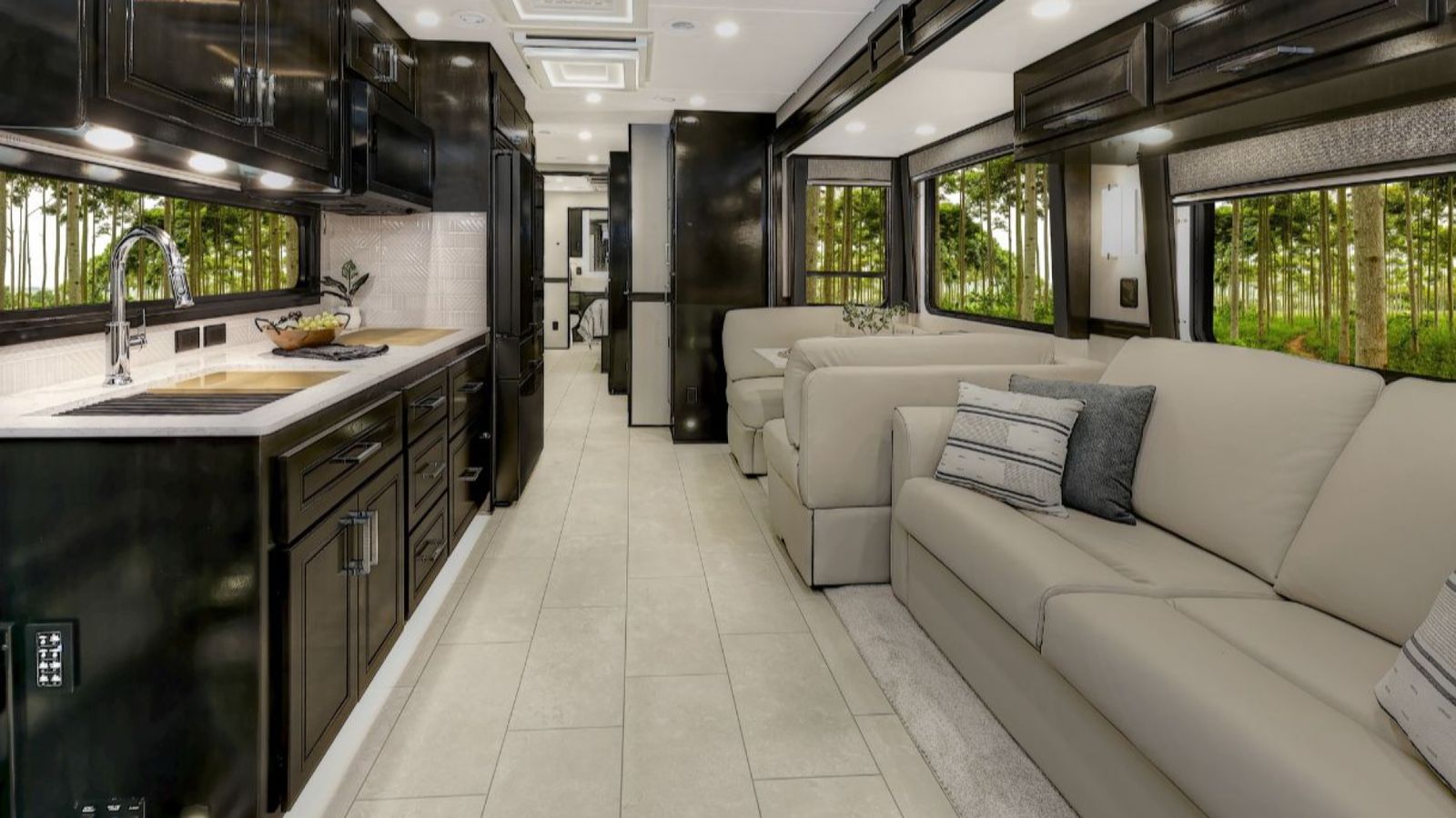 Front to back view inside the 2026 Renegade XL