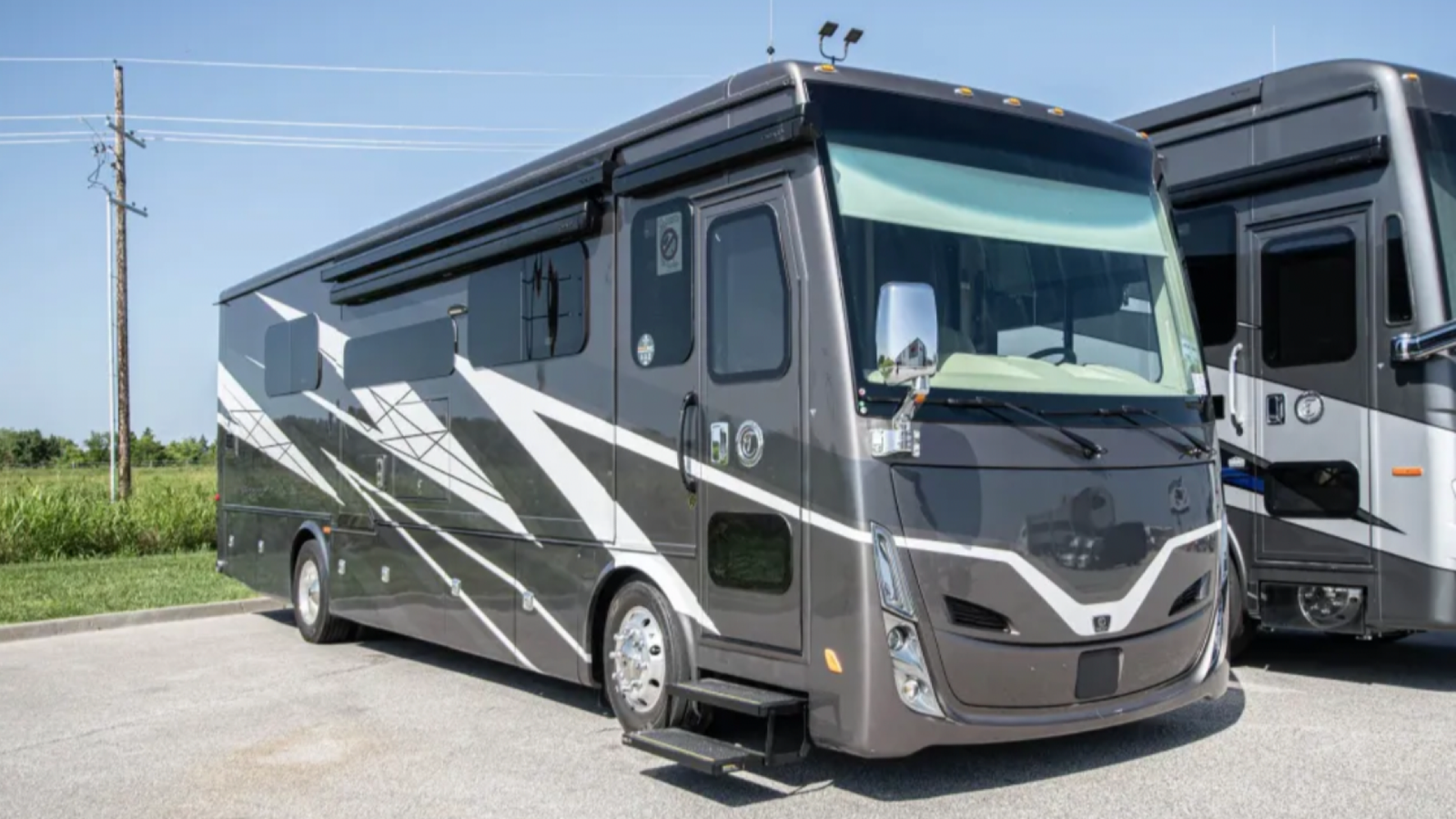 Interior and seats inside the 2026 Tiffin Allegro Breeze
