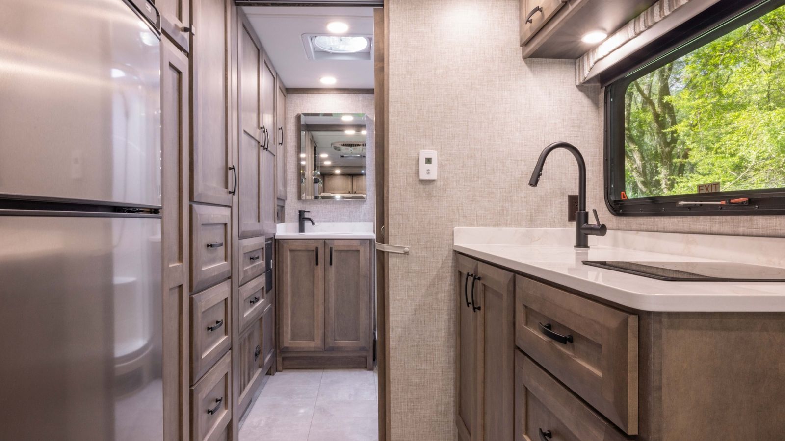 Interior view of the Tiffin Midas