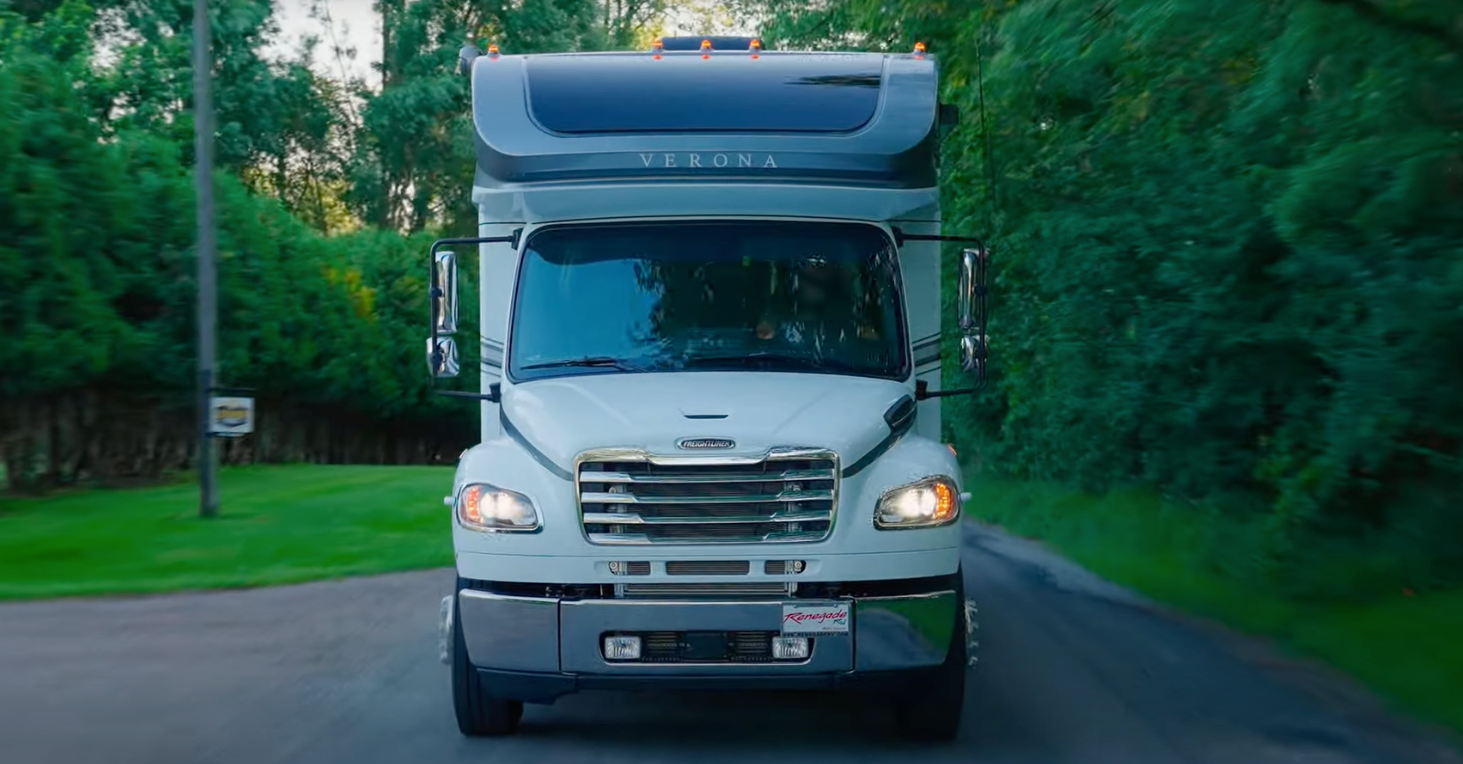 Front exterior view of the Renegade Verona