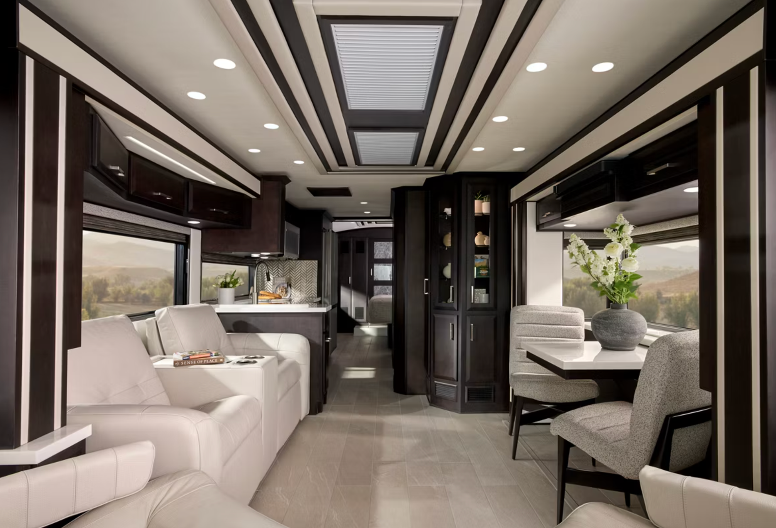 Interior living space in the 2026 New Aire