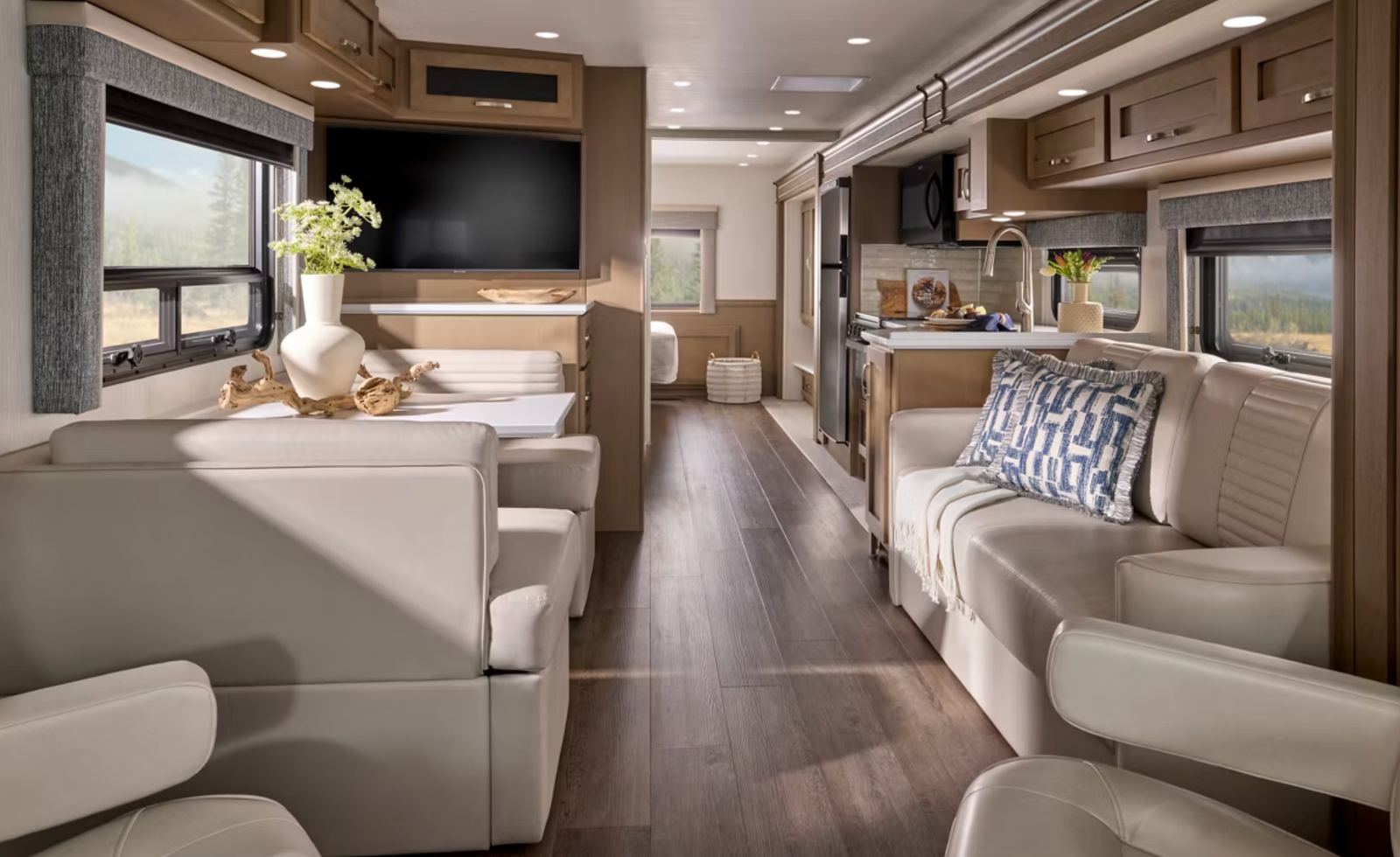 Front to back interior view of the Bay Star Sport