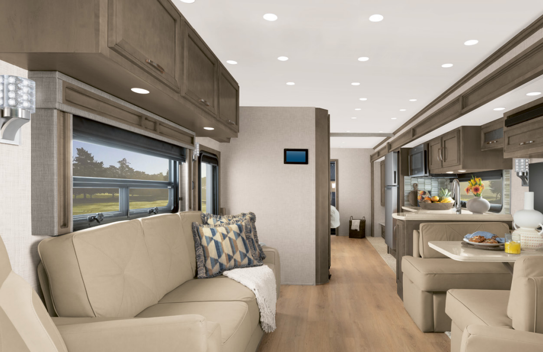 The cabin of the 2025 Newmar Canyon Star