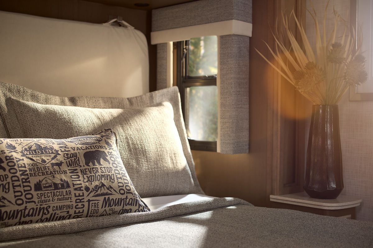 2026 Canyon Star bedroom and bed