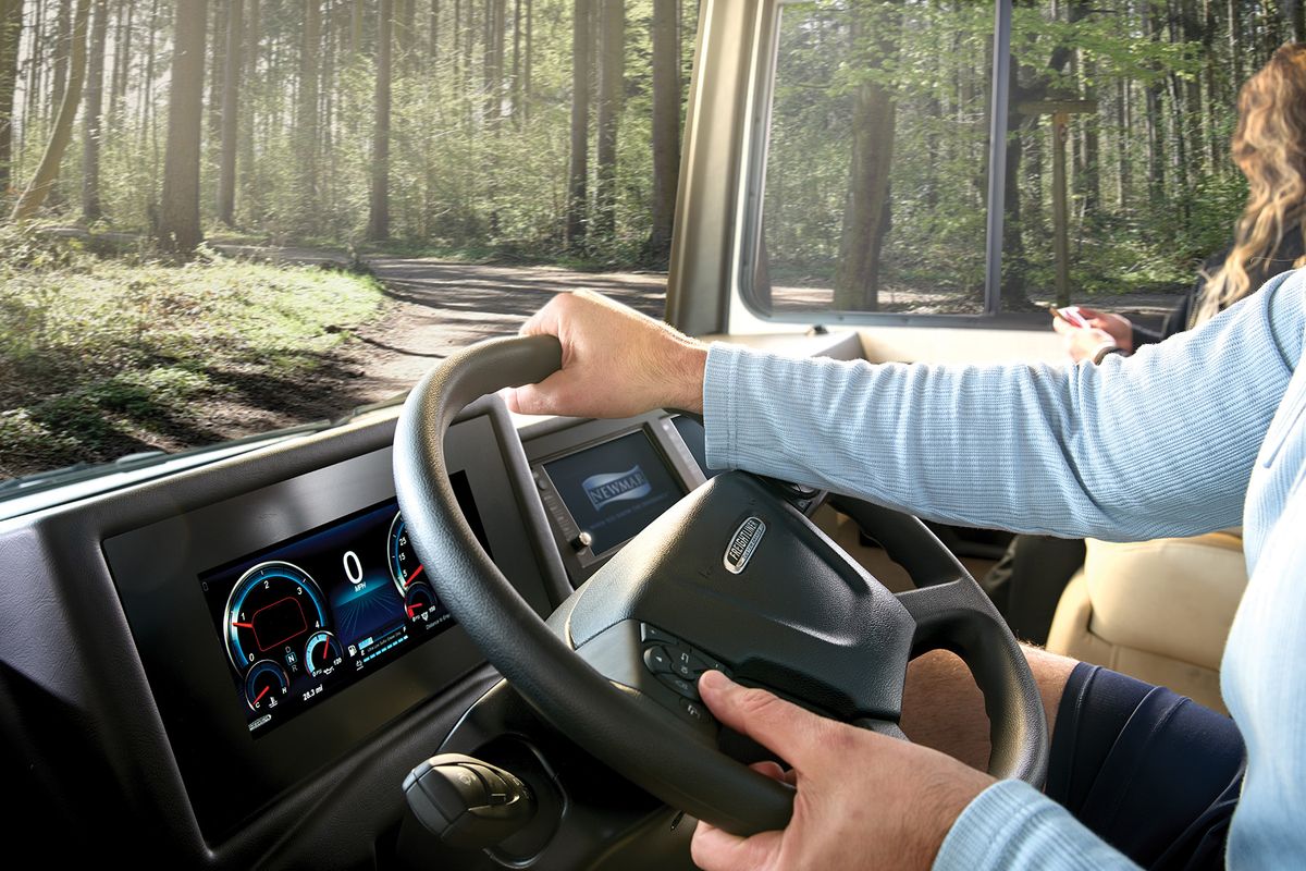 2026 Canyon Star cab area with a driver