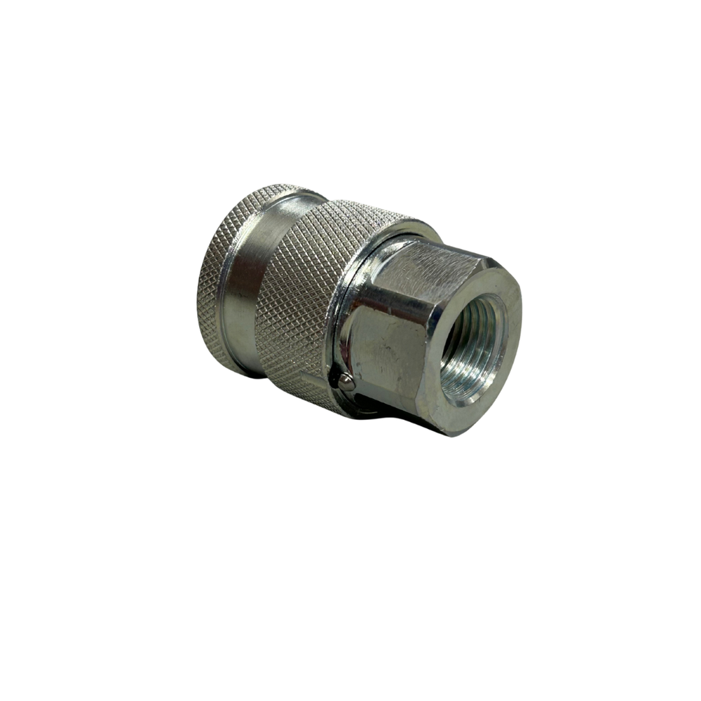 1/2" FEMALE QUICK COUPLER - 1/2" FNPT THREADS image