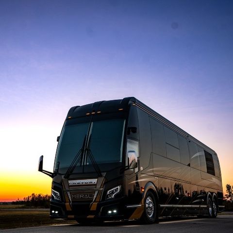 Emerald Luxury Coach #2061 Prevost Chassis, @ Transwest Truck Trailer RV