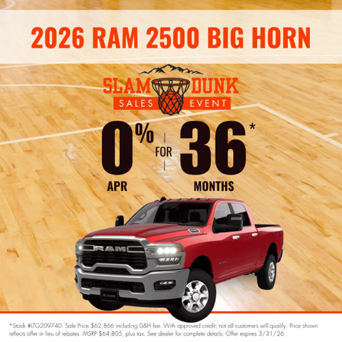 26 Ram 2500 Big Horn