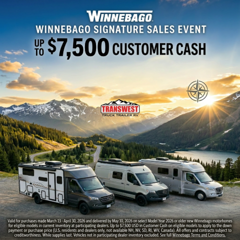 Winnebago Signature Sales Event