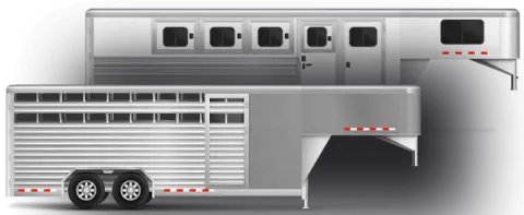 A side photo of a trailer