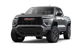 A gray GMC Canyon