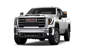 A gray GMC Sierra
