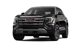 A black GMC terrain