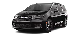 A black Chrysler Pacifica